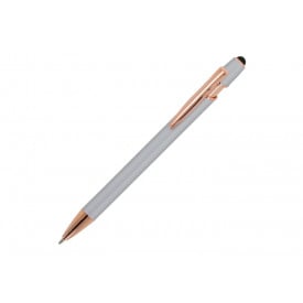 Balpen Paris Luxe Metaal rubberised-Zilver