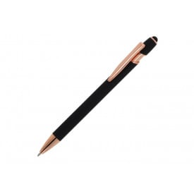 Balpen Paris Luxe Metaal rubberised-Zwart