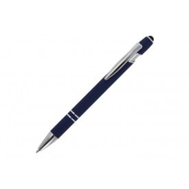 Balpen Paris Metaal rubberised-Donker blauw