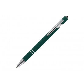 Balpen Paris Metaal rubberised-Donker groen