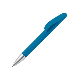 Balpen Slash soft touch R-ABS-Blauw
