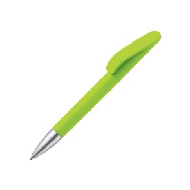 Balpen Slash soft touch R-ABS-Lichtgroen