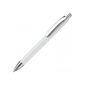 Texas balpen - kunststof - blauwe inkt - metalen clip - hard colour