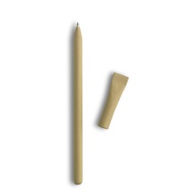 Artel balpen - gerecycled papier - blauwe inkt - met dop