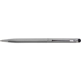 Irina stylus balpen - aluminium - blauwe inkt - metalen clip