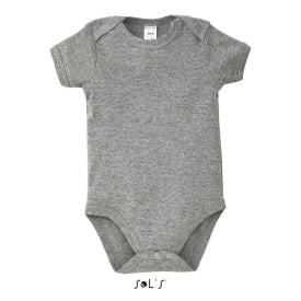BAMBINO romper 180g -WH-XXS-Grijs melange