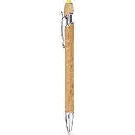Bamboe balpen Darren-Geel