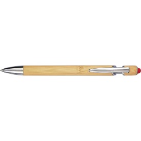 Bamboe balpen Darren-Rood