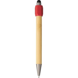 Bamboe balpen Fenn-Rood