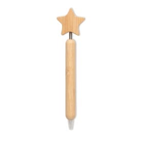 Bamboe balpen ster detail