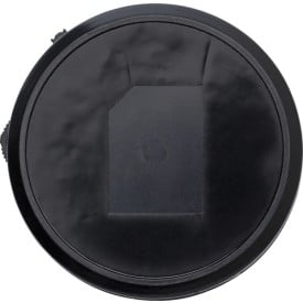 Bamboe draadloze speaker rond