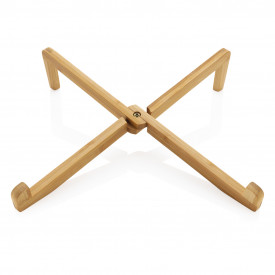 Bamboe draagbare laptopstandaard