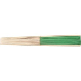 Bamboe handwaaier Elio-Lime