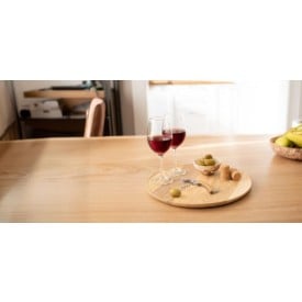 Lenny kelnersmes - RVS en bamboe - 3 functies