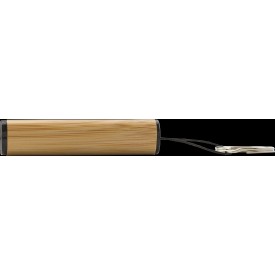 Bamboe mini-zaklamp met sleutelhanger Ilse