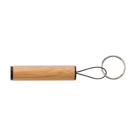 Bamboe mini-zaklamp met sleutelhanger Ilse