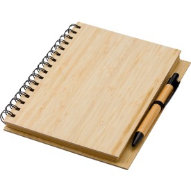 Bamboe notitieboek Carmen-Bruin