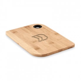 Snijplank 17,5 x 24,5 cm - bamboe - met opening