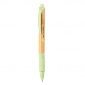 Bamboe & tarwestro pen-Groen