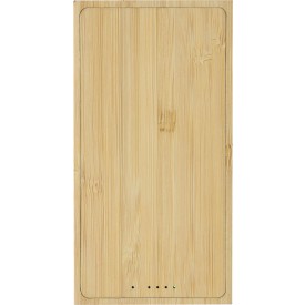Bamboe zonne-energie powerbank Elz