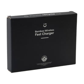 Bamboo 15W Wireless Fast Charger draadloze snellader