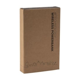 Bamboo 8000 Wireless Powerbank draadloze oplader