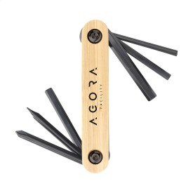 Bamboo Black Tool multitool-Bruin