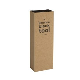 Black Tool multitool - staal en bamboe - 7-delig - in doosje