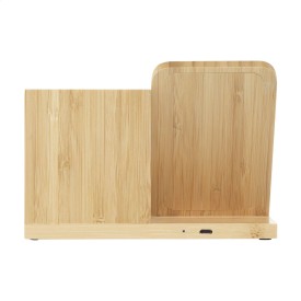 Bamboo Boss 15W FSC draadloze oplader/penhouder