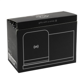 Bamboo Boss 15W FSC draadloze oplader/penhouder