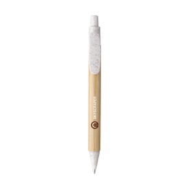 Bamboo Wheat Pen tarwestro pennen-Wit