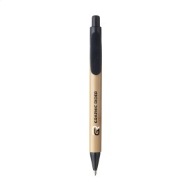 Bamboo Wheat Pen tarwestro pennen-Zwart