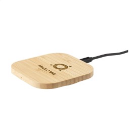 Bamboo Wireless Charger 15W draadloze oplader-Bamboe