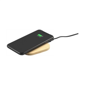 Oplader - 15W - bamboe - draadloos