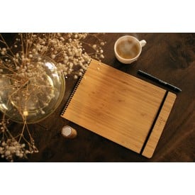 Bambook notepad - A5 - bamboe - uitwisbaar - met pen - diverse layouts