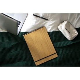 Bambook notepad - A5 - bamboe - uitwisbaar - met pen - diverse layouts