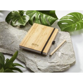 BambooPlus FSC Notebook A5 - Inkless Pencil