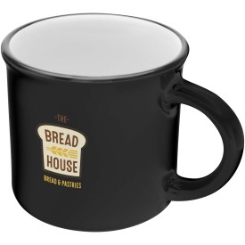 Bari 240 ml mok van keramiek-Zwart