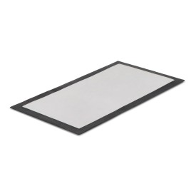 Barmat sublimatie 44 x 25 cm-Zwart