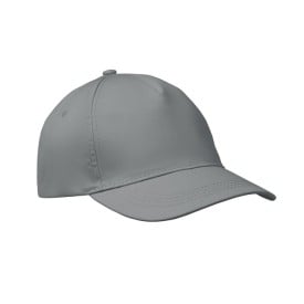 Baseballcap met 5 panelen-Grijs