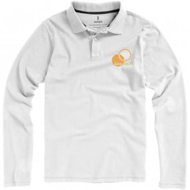 Oakville Polo lange mouw-Zwart