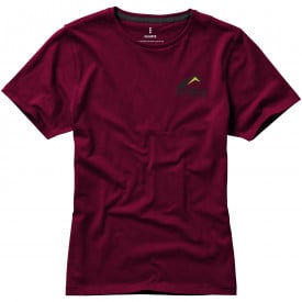 Klassiek dames T-shirt-Bordeaux