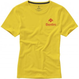 Klassiek dames T-shirt-Geel