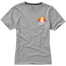 Klassiek dames T-shirt-Grijs gemeleerd