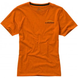 Klassiek dames T-shirt-Oranje