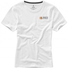 Basic katoenen dames t-shirt-Fern green