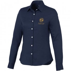 Basic Oxford dames overhemd-Navy