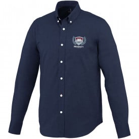 Basic Oxford heren overhemd-Navy