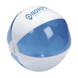 BeachBall Ø 24 cm strandbal-Wit/blauw