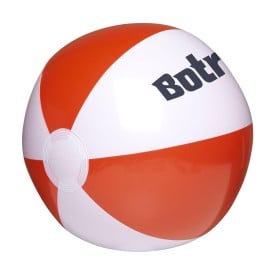 BeachBall Ø 27 cm strandbal-Wit/rood